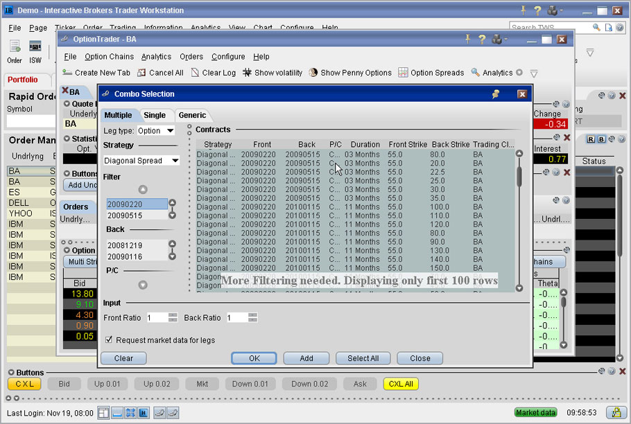 Options trader interactive brokers